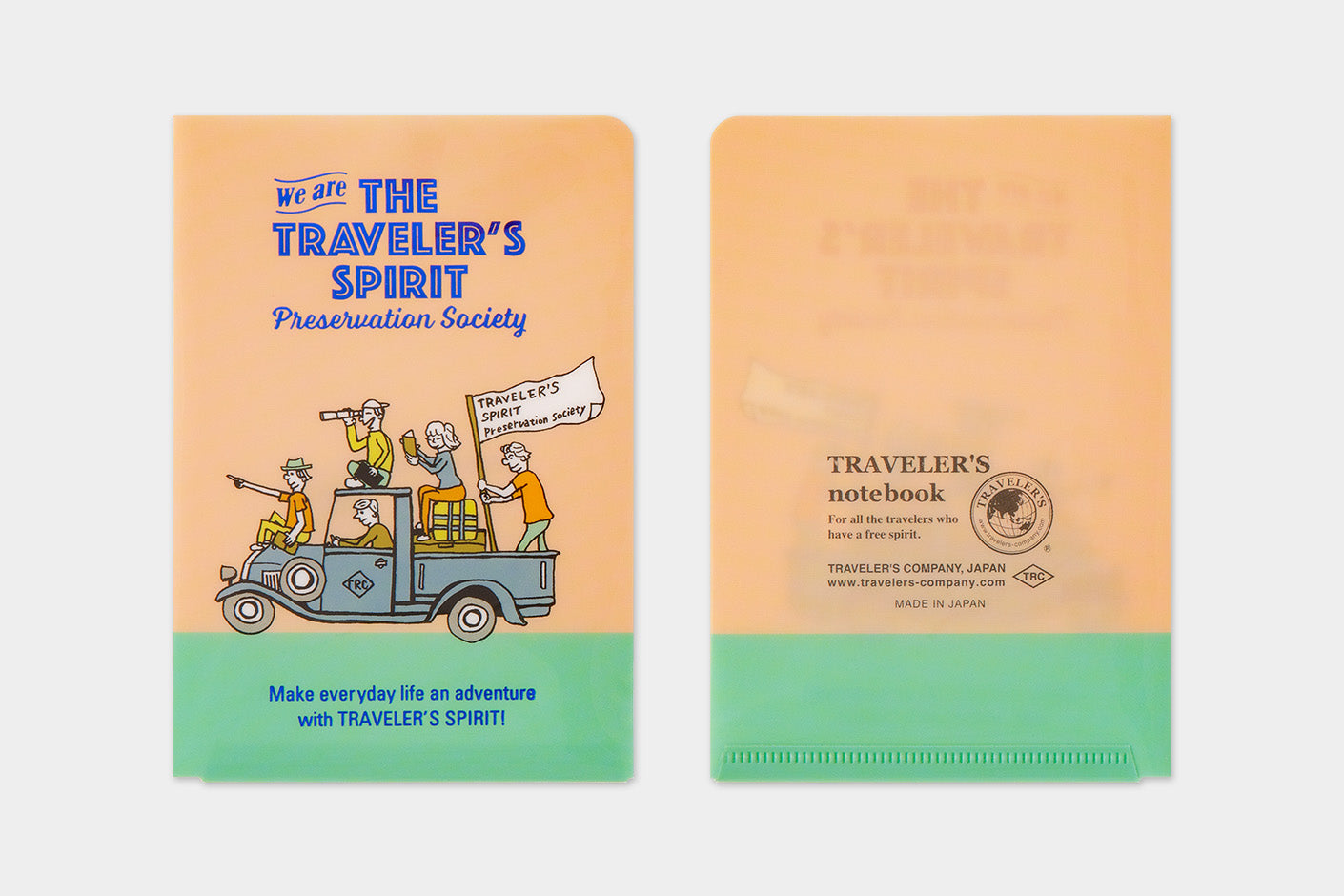 TRAVELER'S notebook 2026 Passport Clear Folder