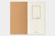 TRAVELER'S notebook Regular Size Refill- 2027 Monthly Diary image showing inside of front cover