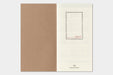 TRAVELER'S notebook Refill Regular Size 2027 Weekly Vertical Diary image showing inside front  cover
