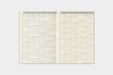 TRAVELER'S notebook Passport Size 2027 Monthly Diary year at a glance page with daily boxes