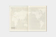 TRAVELER'S notebook Passport Size 2027 Monthly Diary world map page