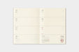 TRAVELER'S notebook Refill- Passport Size- 2027 Weekly Diary showing week at a glance page for March 15 through 21, 2027