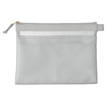 Kleid Mesh Carry Pouch in Light Grey- 7x9 inches