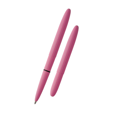 image of Fisher Bullet Space Pen- Pink open and closed