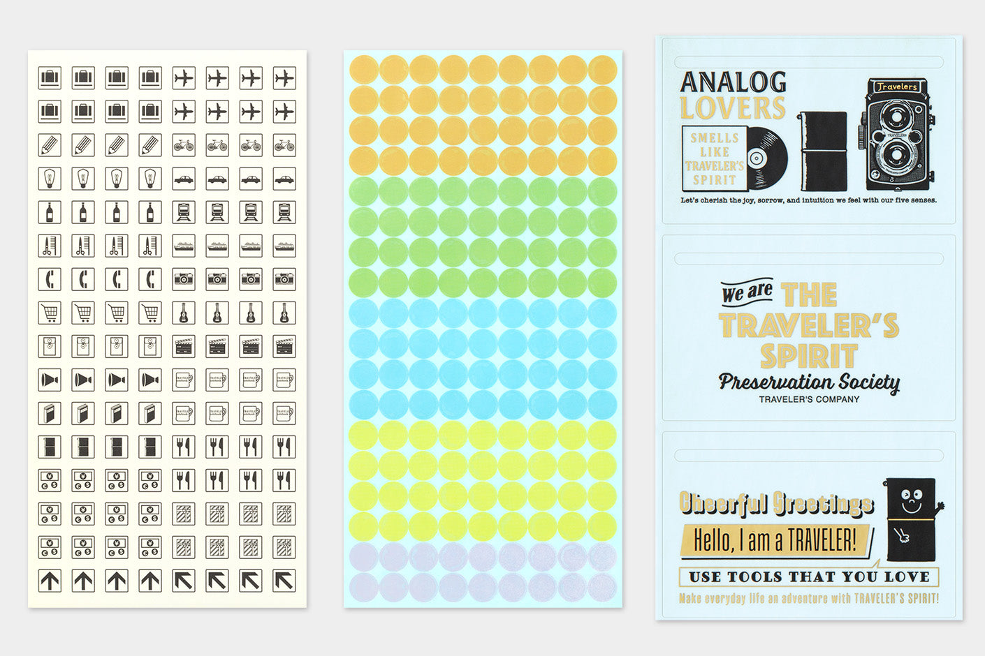TRAVELER'S notebook 2026 Sticker Collection