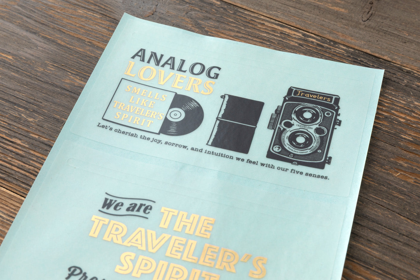 TRAVELER'S notebook 2026 Sticker Collection