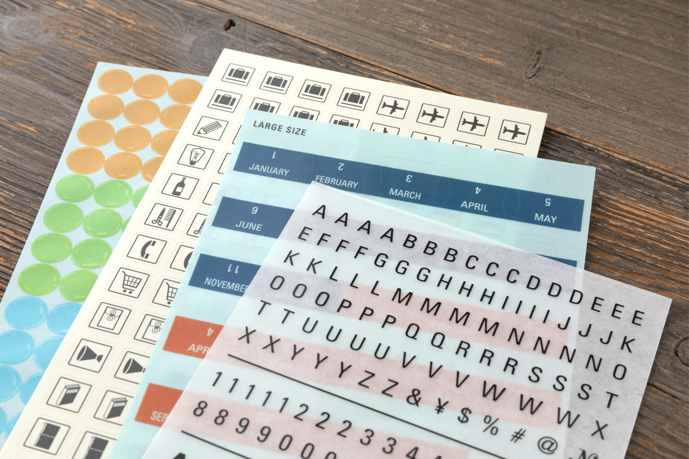 TRAVELER'S notebook 2026 Sticker Collection