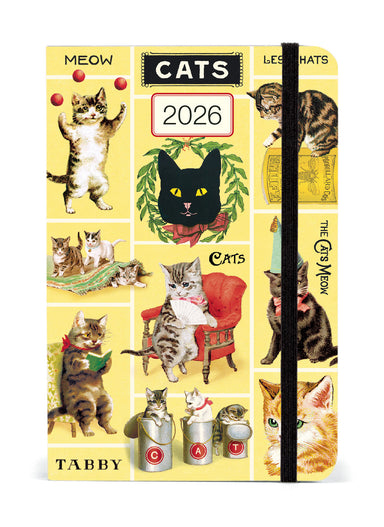 2026 Cavallini & Co. Cats Weekly Planner