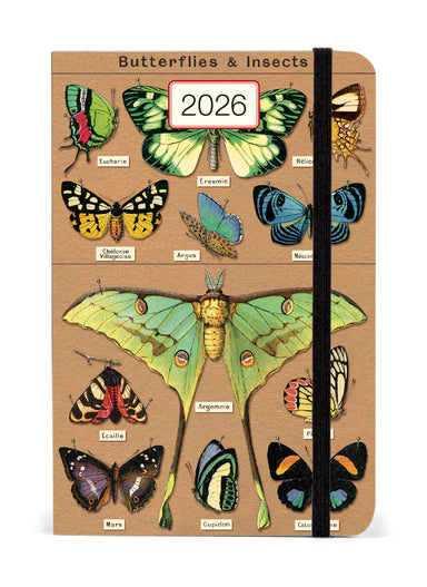 2026 Cavallini & Co. Entomology Weekly Planner