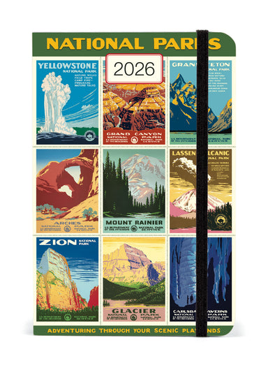2026 Cavallini & Co. National Parks Weekly Planner