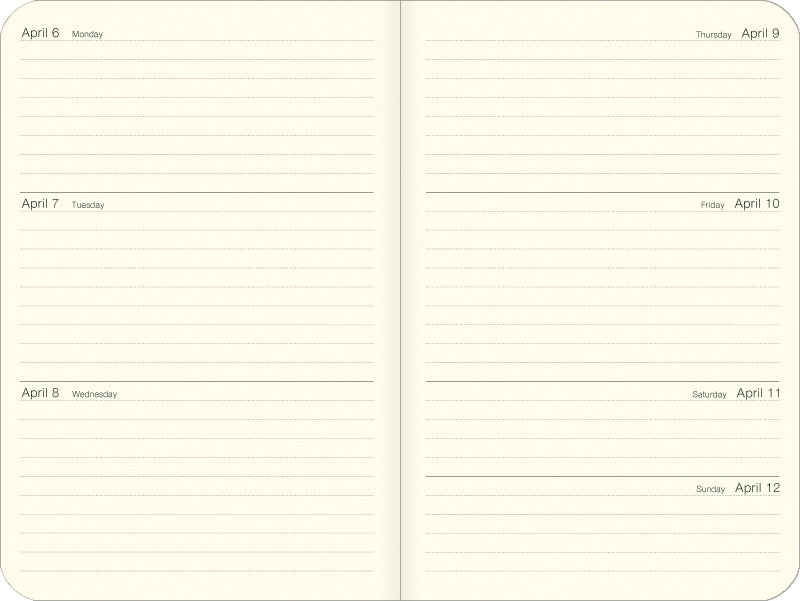 2026 Cavallini & Co. Floreale Weekly Planner