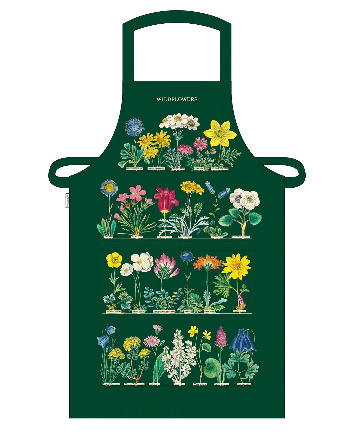 Cavallini & Co. Wildflowers Cotton Apron