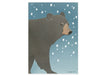 Crane Creek Graphics Holiday Bear Night Sky Notecard Folio- set of 10 cards and envelopes