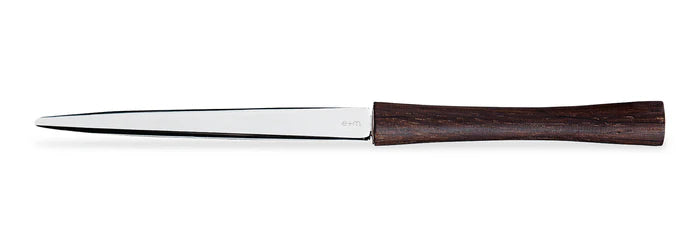 E + M Motus Letter Knife in Natural Olive or Dark Oak