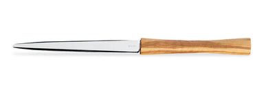 E + M Motus Letter Knife in Natural Olive or Dark Oak