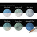 Coliro Pearlcolors Watercolor Set- Ocean- set of 6 showing 6 colors included in set