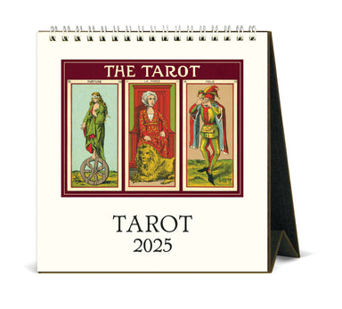 2025 Cavallini & Co. Tarot Desk Calendar front cover