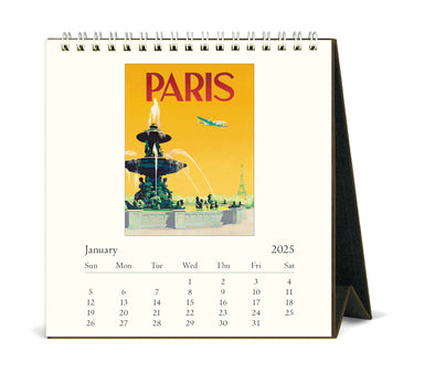 2025 Cavallini & Co. Paris Desk Calendar