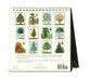 2025 Cavallini & Co. Arboretum Desk Calendar back cover