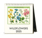 2025 Cavallini & Co. Wildflowers Desk Calendar front cover image