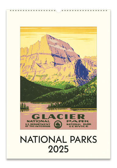 2025 Cavallini & Co. National Parks Wall Calendar front cover