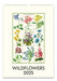 2025 Cavallini & Co. Wildflowers Wall Calendar