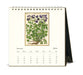 2026 Cavallini & Co. Herbarium Desk Calendar january 2026 image