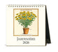 2026 Cavallini & Co. Jardiniere Desk Calendar front cover image