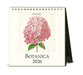 2026 Cavallini & Co. Botanica Desk Calendar front cover image showing hydrangea