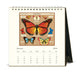 2026 Cavallini & Co. Papillions Desk Calendar- image shows with butterfly illustrations on a white background