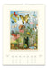 2026 Cavallini & Co. Entomology Wall Calendar- January page with butterfly illustration on a white background