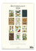 2026 Cavallini & Co. Entomology Wall Calendar back cover image showing all month's illustrations