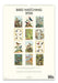 Cavallini & Co. 2026 Birdwatching Wall Calendar back cover image