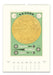 2026 Cavallini & Co. Astronomy Wall Calendar interior page- January shown