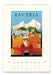 2026 Cavallini & Co. Vintage Travel Wall Calendar january image