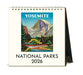 2026 Cavallini & Co. National Parks Desk Calendar front cover image