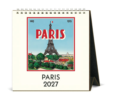 2027 Cavallini & Co. Paris Desk Calendar