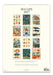 The back cover of the 2027 wall calendar titled 'SEA LIFE' featuring showing all 12 months of vintage-style marine illustrations on an off-white page. 