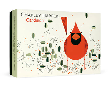 Charley Harper Cardinals Boxed Notecard Assortment