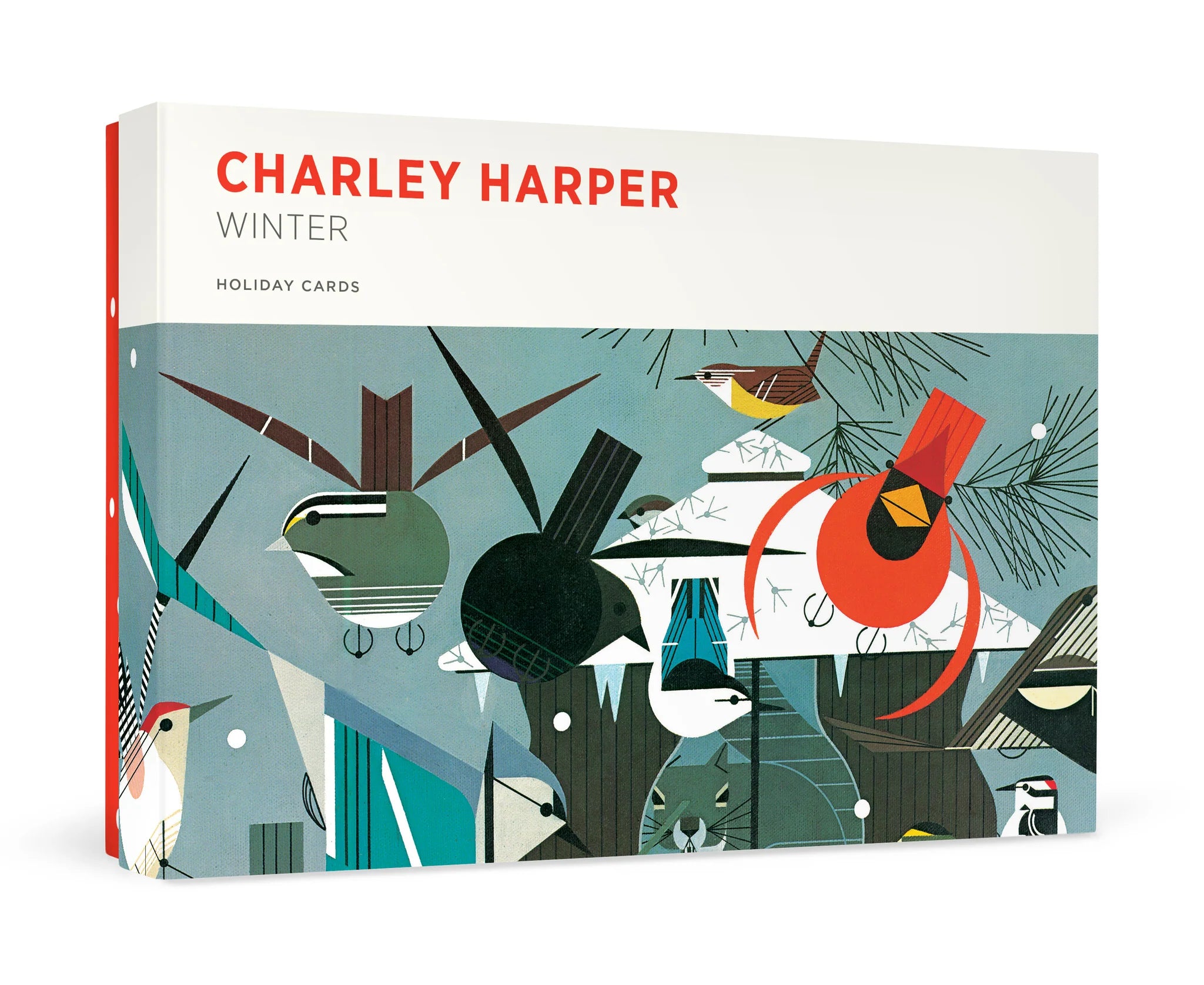 Charley Harper: Winter Holiday Cards front cover of box shown