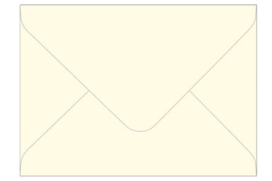 Cavallini & Co. Minerology Single Card cream colored envelope on a white background