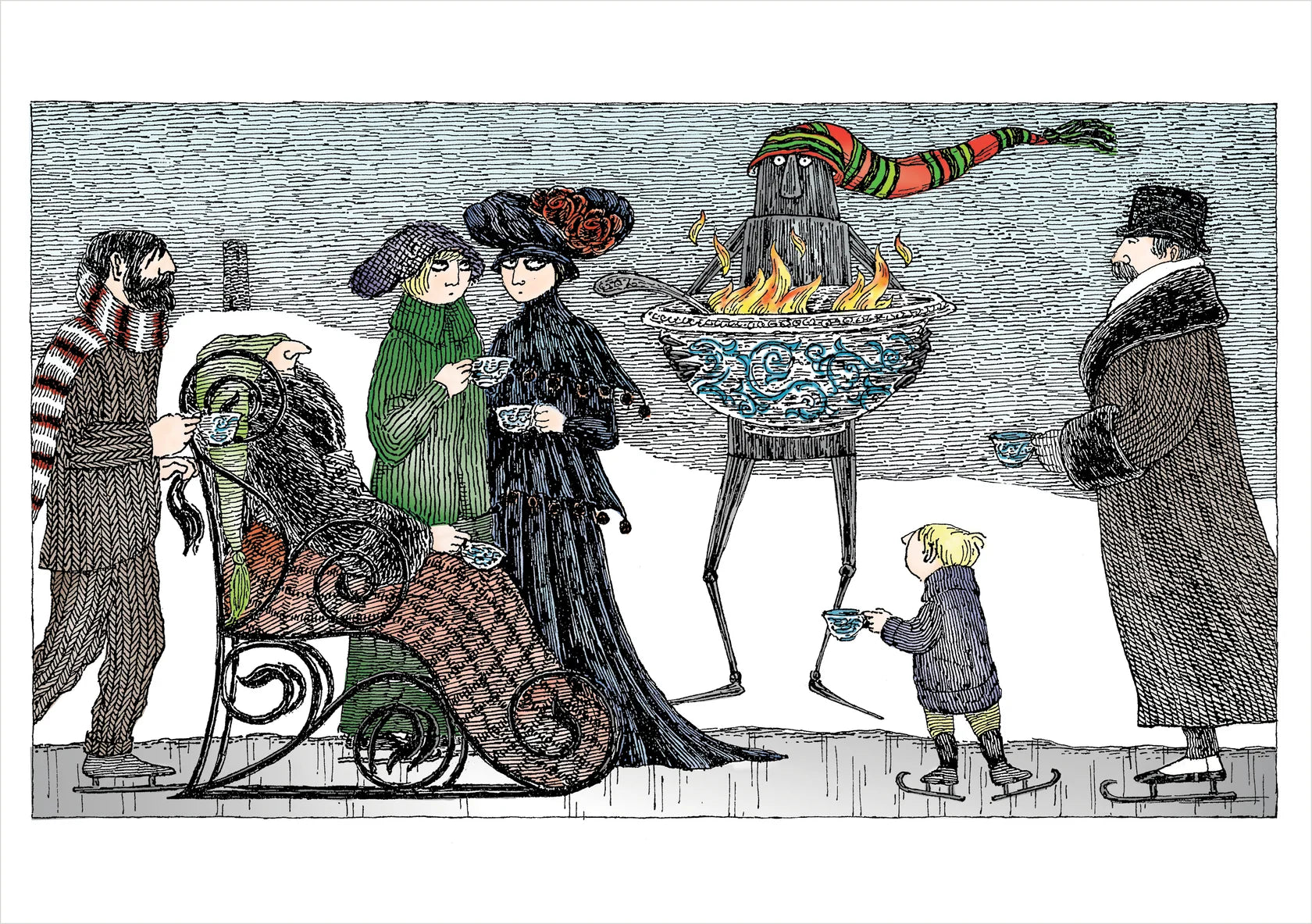Edward Gorey Holiday Card Assortment