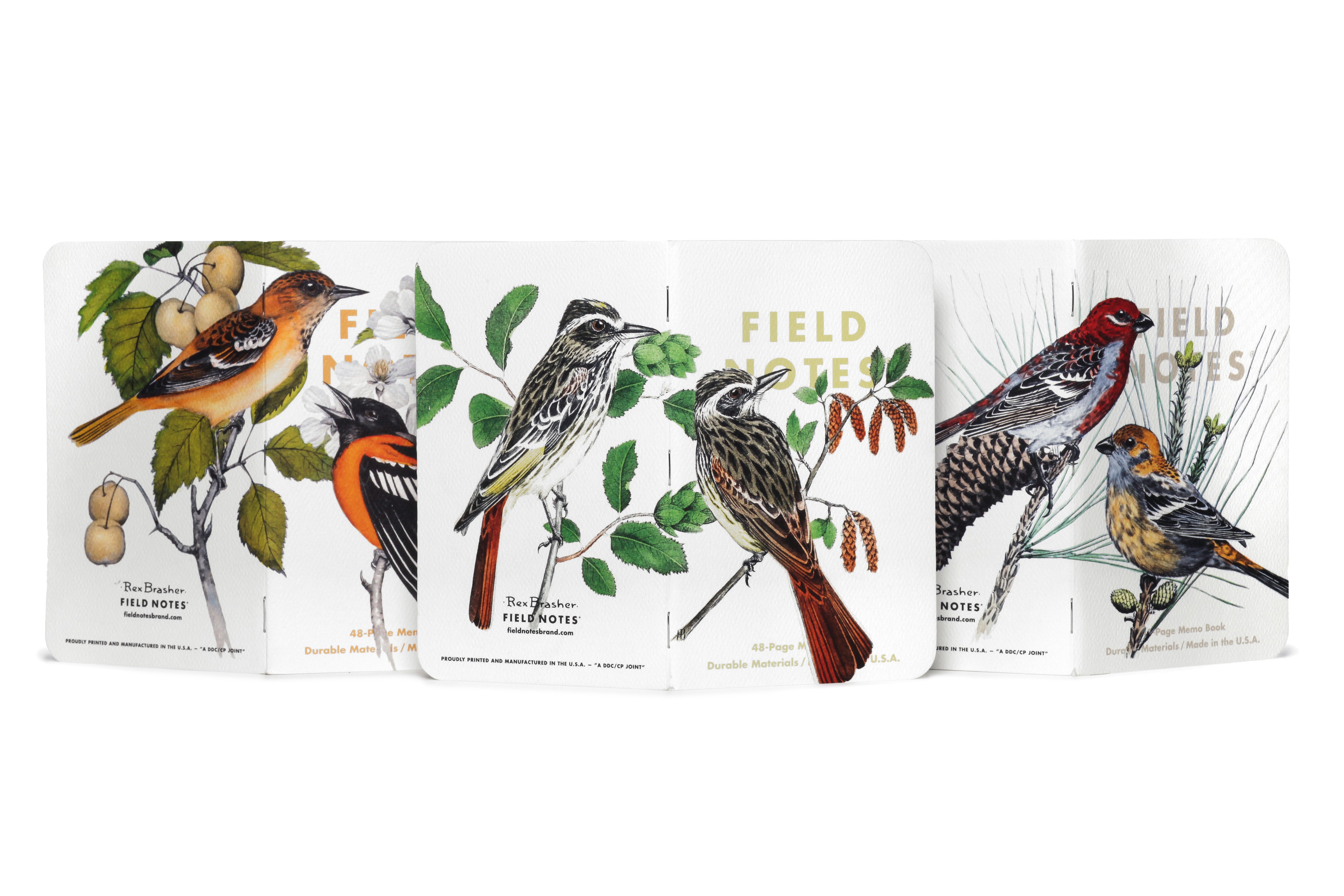 Field Notes “The Birds and Trees of North America" Edition 3-Pack