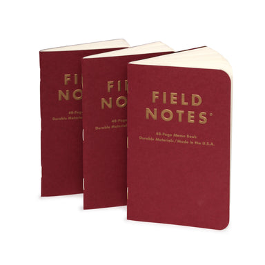 Field Notes Vintage Edition 3-Pack image of 3 notebooks
