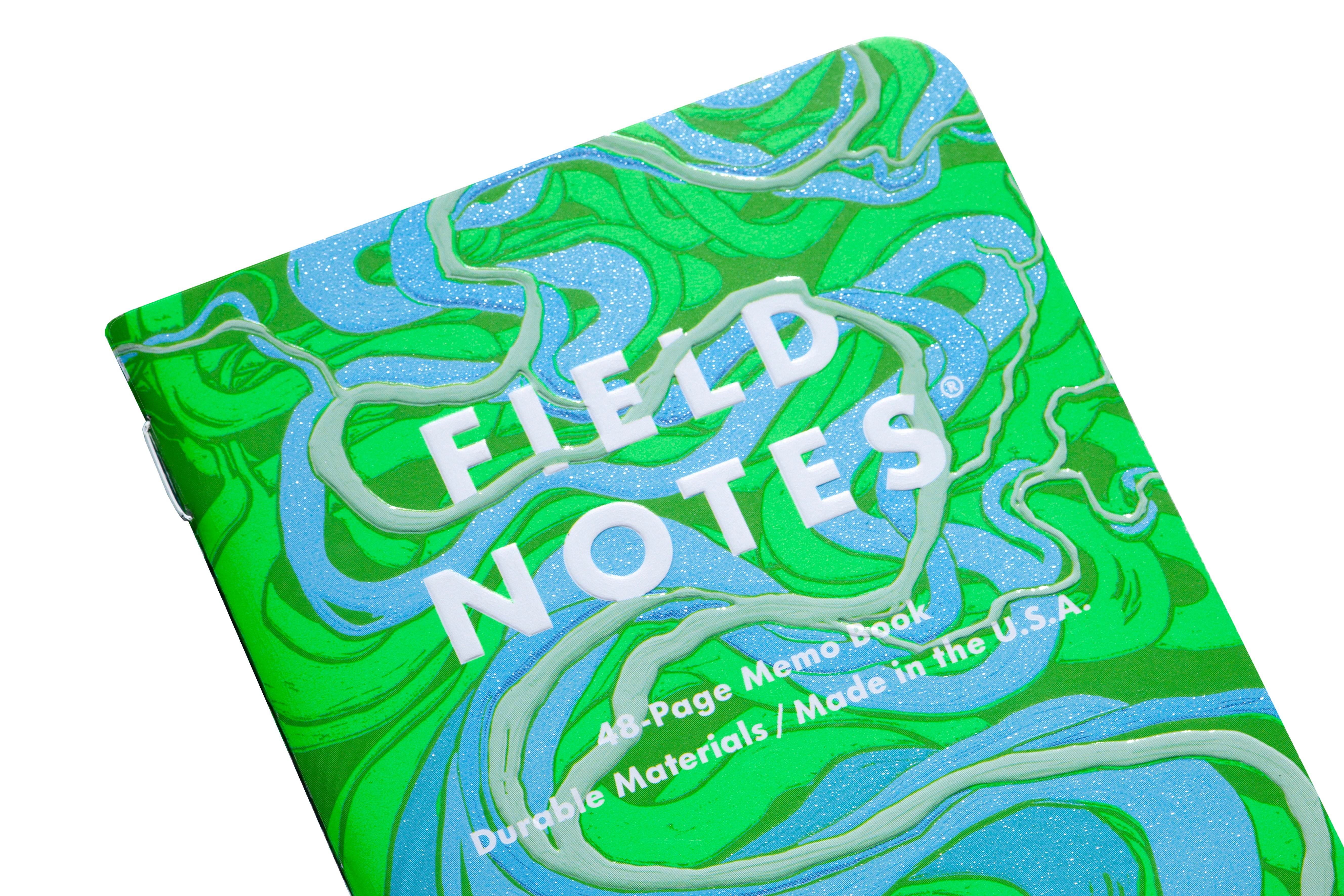 Field Notes Is a River Alive Edition 3-Pack- design two close-up