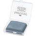 Gray Faber-Castell Kneadable Art Eraser in a transparent plastic case with 'Eber-Castell' branding on a white background.