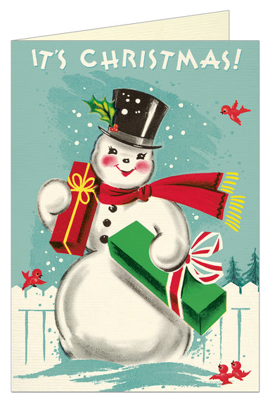 Cavallini & Co. Snowman Holiday Boxed Notecards