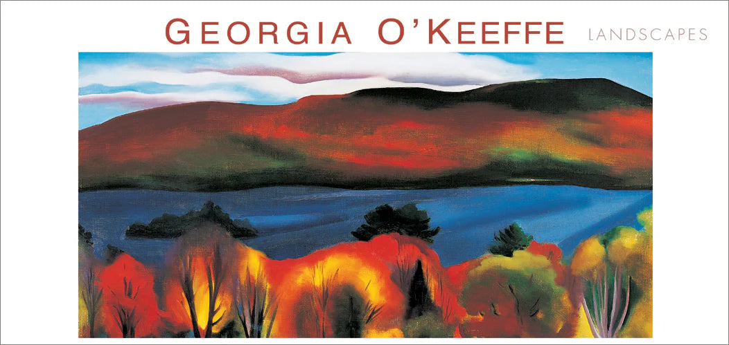 Georgia O'Keeffe Landscapes Boxed Notecard Set- image of box cover