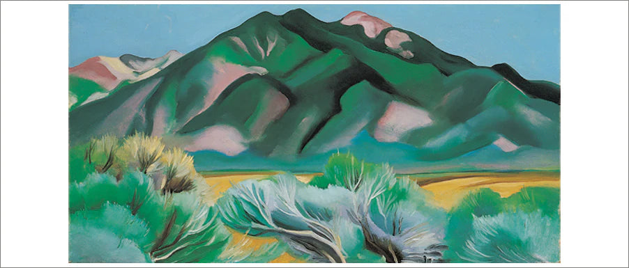 Georgia O'Keeffe Landscapes Boxed Notecard Set- design image 3 of 4