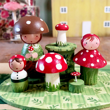 A Mushroom Family! class sample project